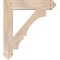 Ekena Millwork Balboa Arts & Crafts Smooth Bracket, Douglas Fir, 5 1/2"W x 32"D x 36"H BKT06X32X36BOA03SDF - alternate 4